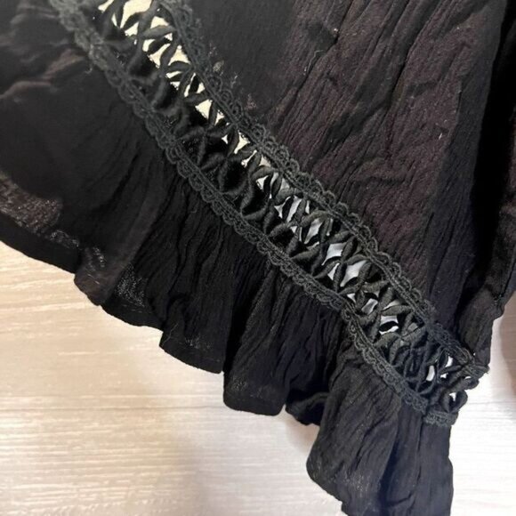 Women's Summer Cropped Off The Shoulder Tops 3/4 Flare Sleeve‎ T-Shirt Blouse - Picture 3 of 6